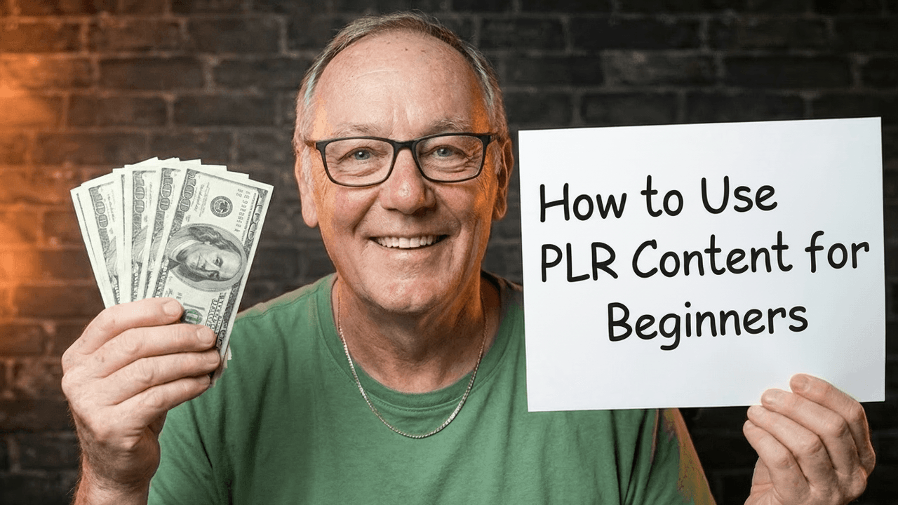 how to start an online business with PLR